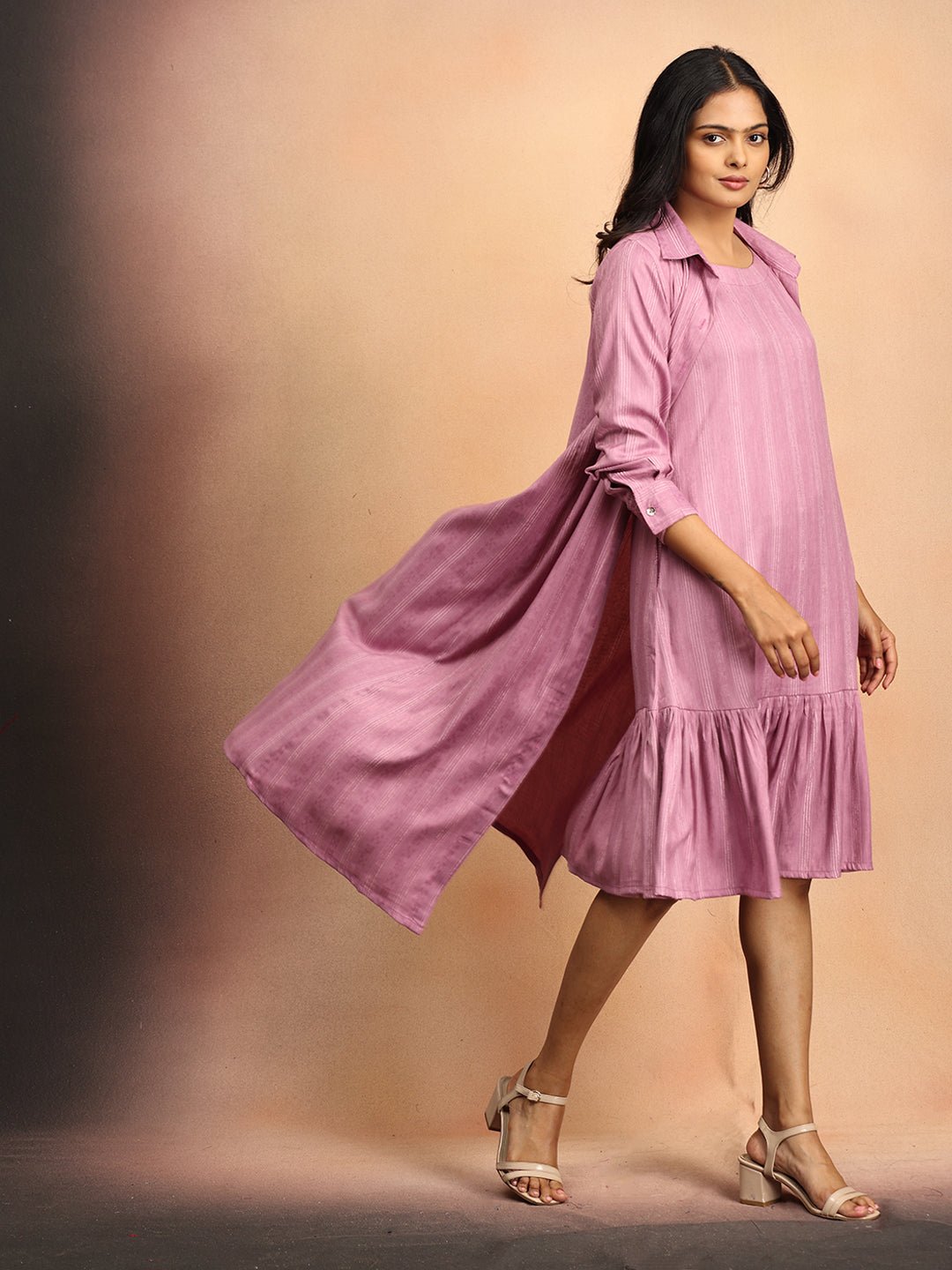 Daily Luxe Women's Dress Set With Jacket