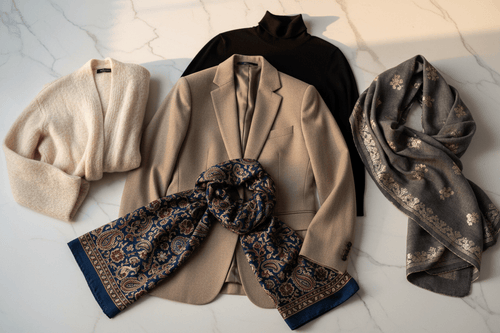 5 Must-Have Layering Pieces for Chic Workwear in Indian Winters - The Woman Store