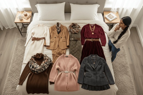 7 Effortless Ways to Style Your Co-ord Sets for the Ultimate Winter Brunch - The Woman Store