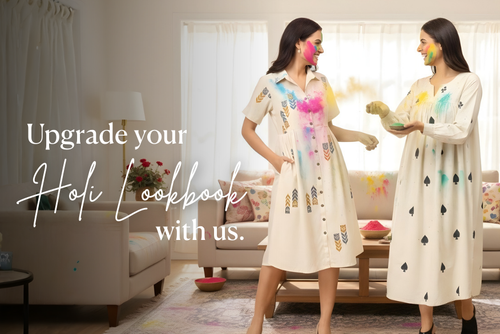 What to wear on Holi is being answered in this blog. Holi outfit ideas for women, Fabrics to choose for, How to remove holi colours from clothes and more