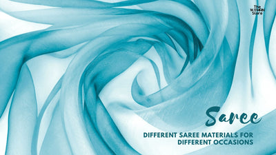Different Saree Materials for Different Occasions: Because One Saree Type Cannot Carry Every Event
