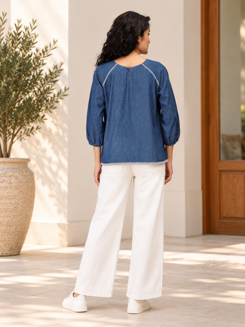 Bleu Essence Women's Top