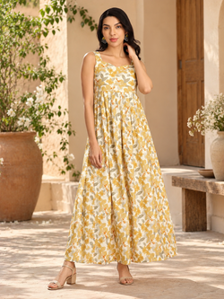 Canary Charm Women's Dress