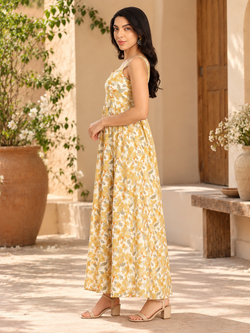 Canary Charm Women's Dress