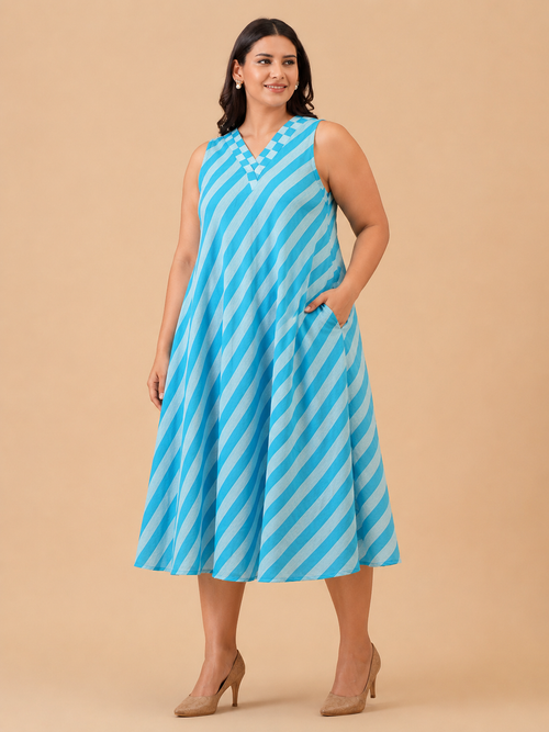 Stripe Me Softly Women's Dress