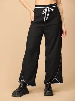 Classic Contrast Women's Trousers