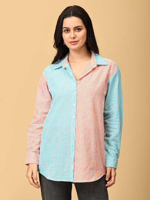 Color Carnival Oversized Shirt