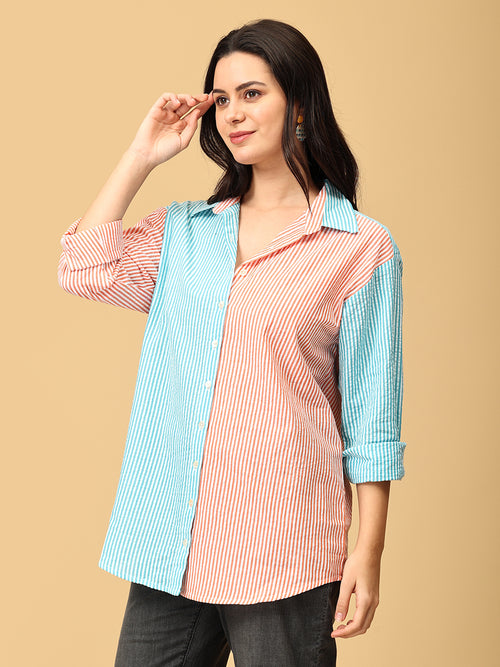 Color Carnival Oversized Shirt