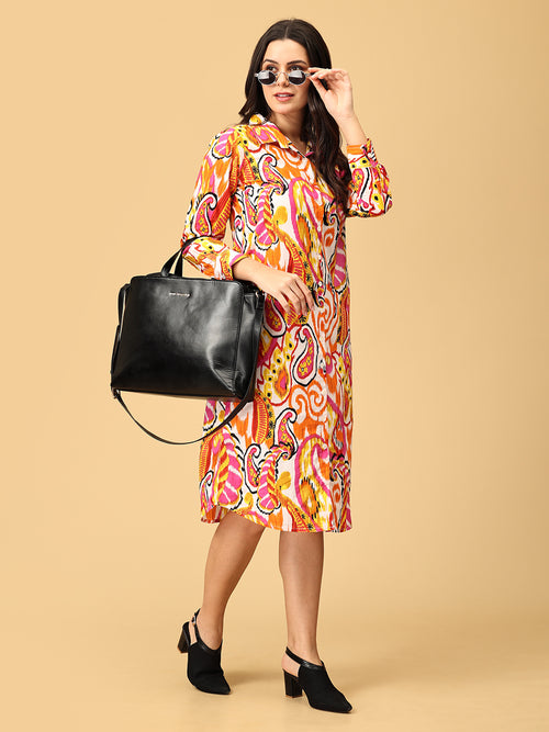 Color Me Crazy Women's Shirt Dress