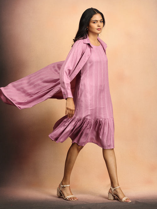 Daily Luxe Women's Dress Set With Jacket