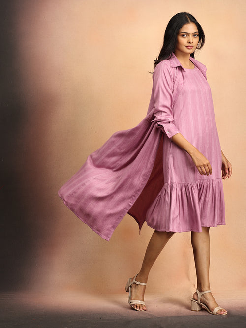 Daily Luxe Women's Dress Set With Jacket