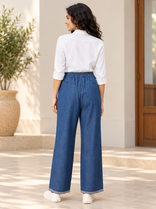 Daylight Denim Women's Culotte Trousers