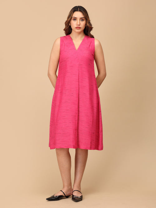 Fired Up Fuschia Women's Shacket Dress