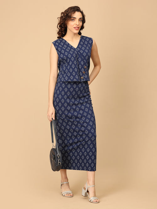 Folk & Flow Women's Skirt and Top Set