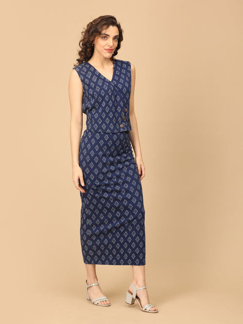 Folk & Flow Women's Skirt and Top Set