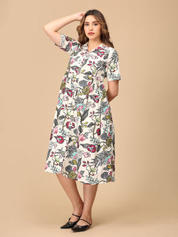 Garden Graffiti Women's Dress