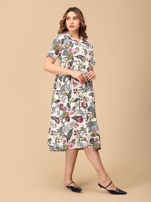 Garden Graffiti Women's Dress