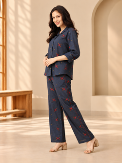 Hustle & Haute Handloom Women's Co-ord Set