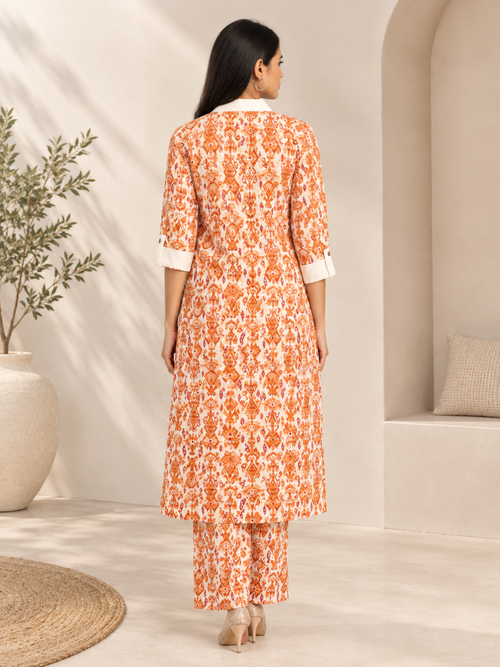 Indie Tangerine Women's Co Ord Set