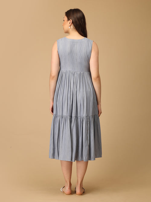 Indigo Drift Women's Shacket Dress