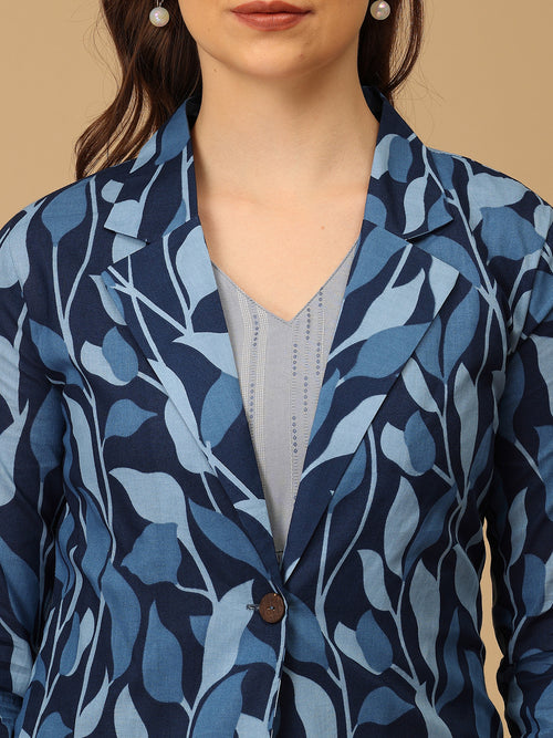 Indigo Drift Women's Shacket Dress