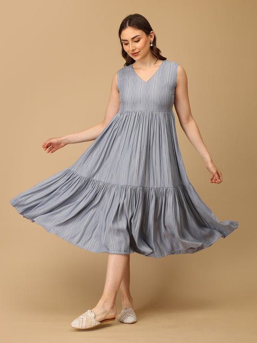 Indigo Drift Women's Shacket Dress