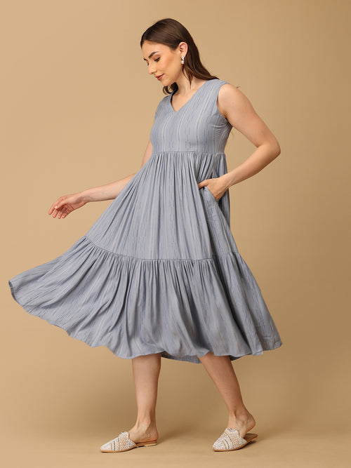 Indigo Drift Women's Shacket Dress