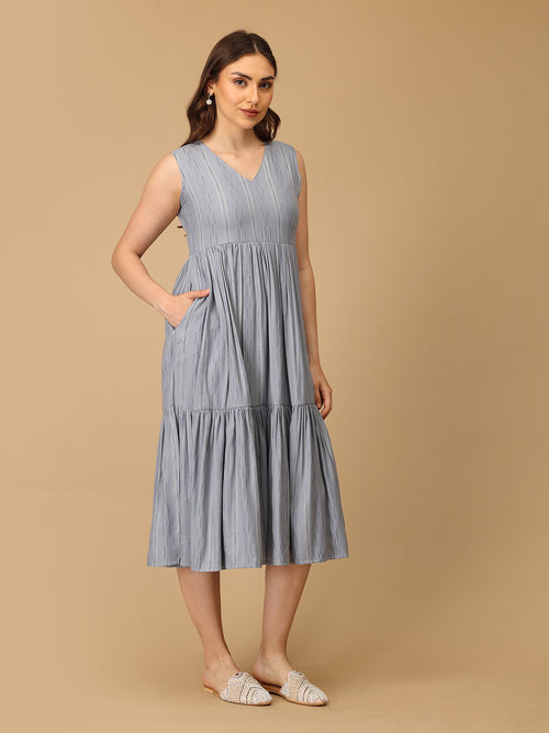 Indigo Drift Women's Shacket Dress