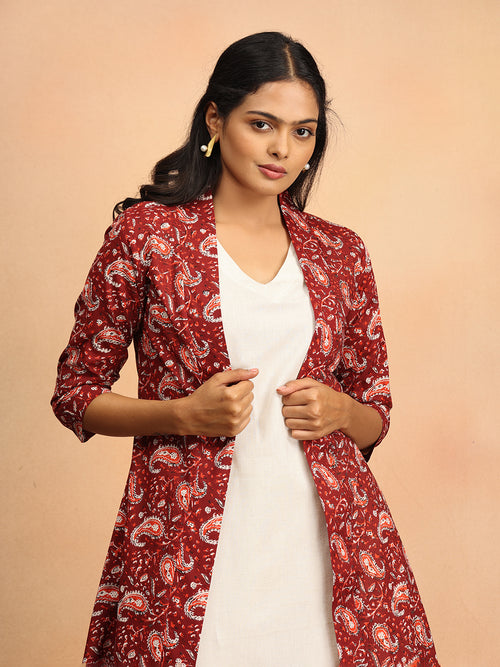 Ivory Infusion Women's Co Ord Set With Jacket