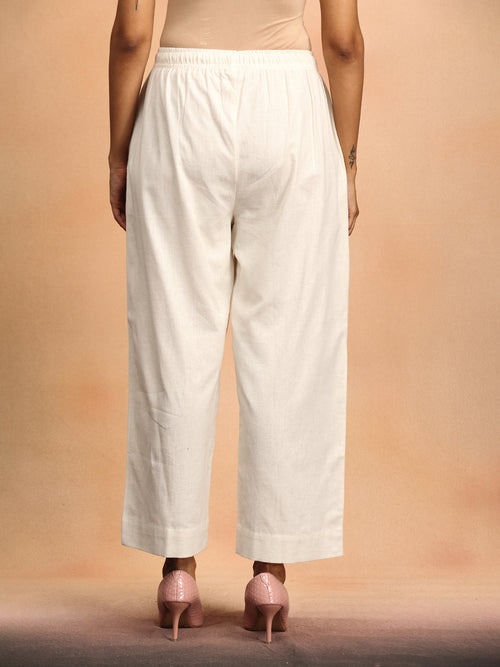Ivory Infusion Women's Co Ord Set With Jacket