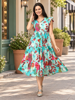 Lei It On Me Woman's Midi Dress