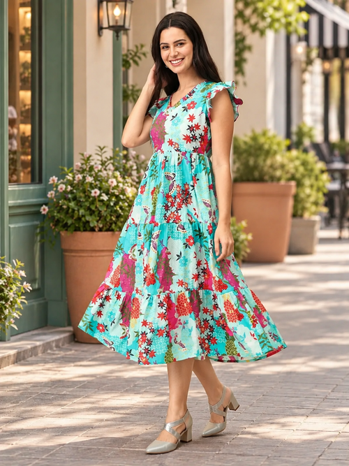 Lei It On Me Woman's Midi Dress