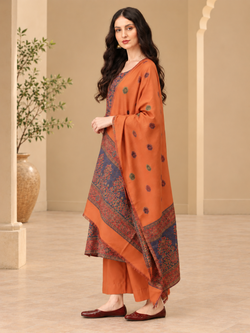 Mehrani Roop Women's Cashmilon Kurta Set with Shawl