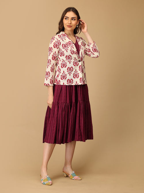 Pattern-a Pop Women's Shacket Dress