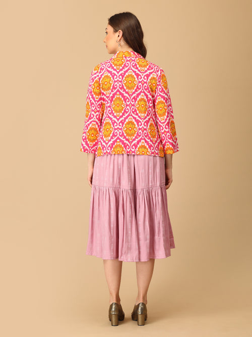 Fuchsia Muse Women's Shacket Dress