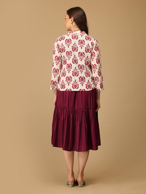 Pattern-a Pop Women's Shacket Dress