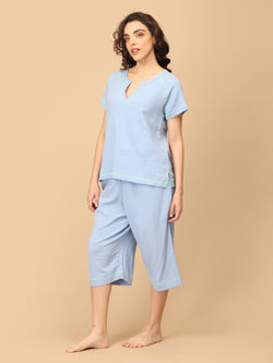 Powder Puff Dreams Women's Nightwear Set