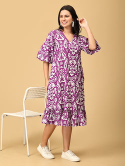 Purple With a Purpose Women's Dress