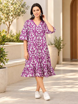 Purple With a Purpose Women's Dress
