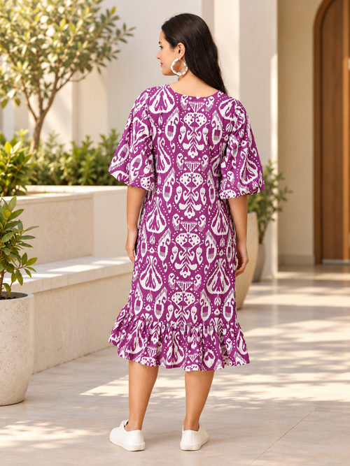 Purple With a Purpose Women's Dress