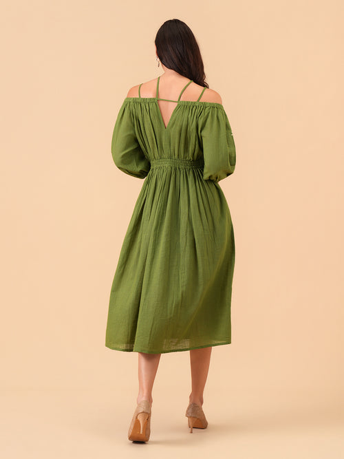 Quiet Olive Women's Dress