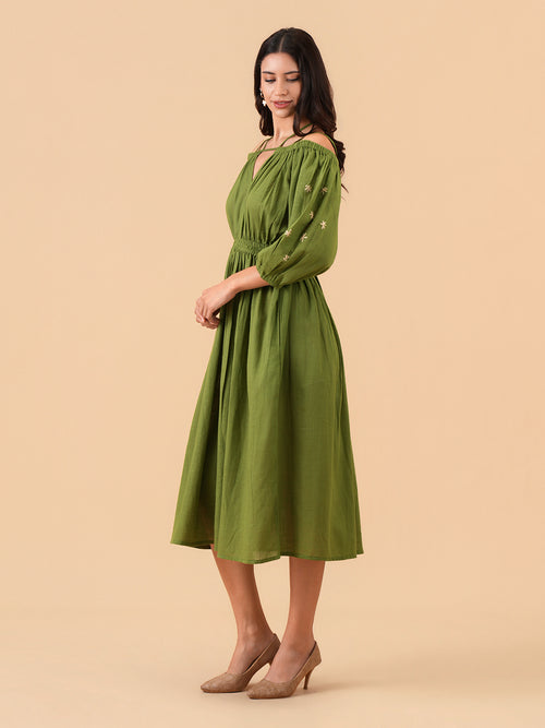 Quiet Olive Women's Dress