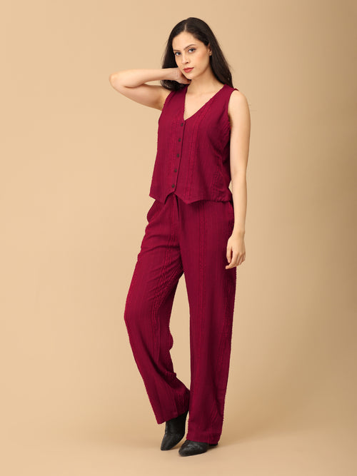 Sass & Substance Women's Vest And Pant Set