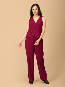 Sass & Substance Women's Vest And Pant Set