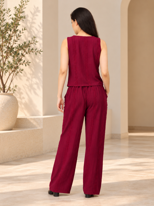 Sass & Substance Women's Vest And Pant Set