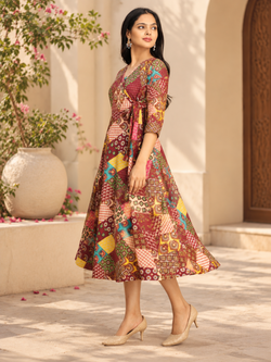 Spiced Swirl Women's Dress