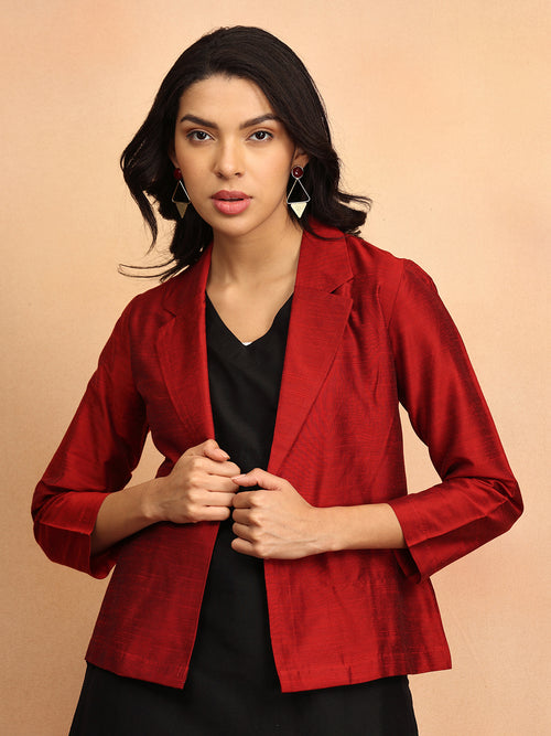 The Modern Muse Women's Shacket Kurta set with Trousers