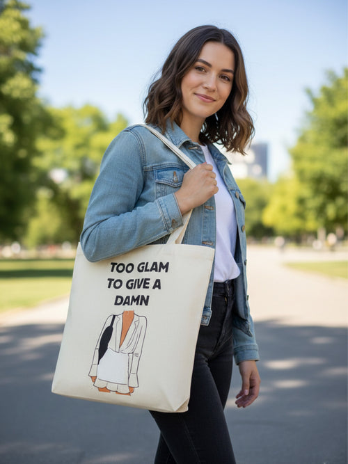 Too Glam to give a damn - Tote Bag