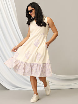 Viola Garden Womens Tier Dress