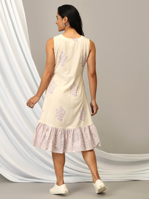 Viola Garden Womens Tier Dress